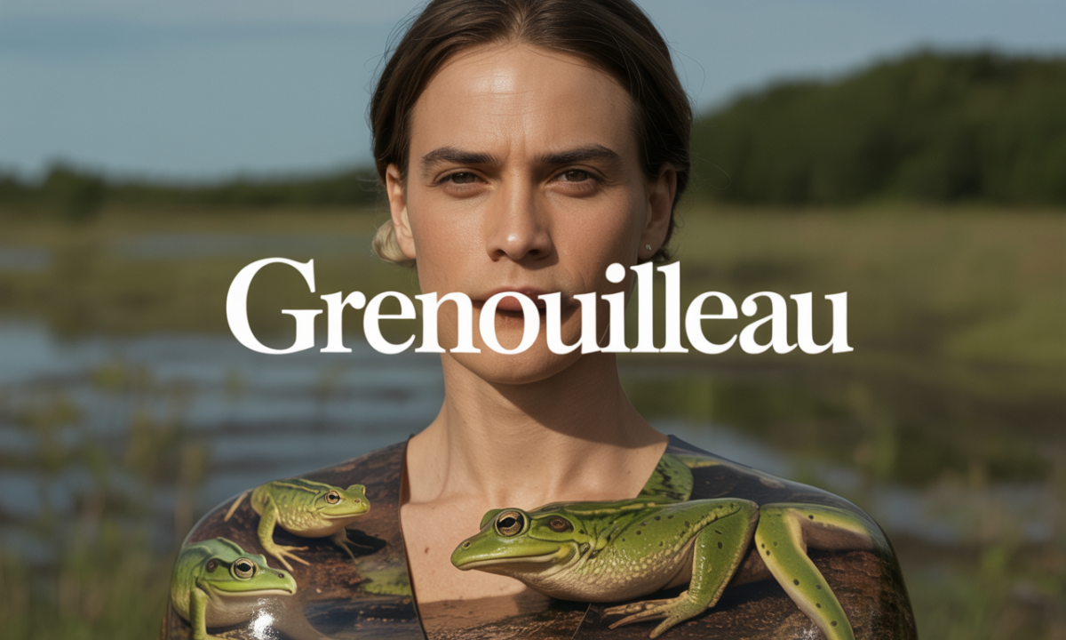 Illustration de Grenouilleau, Noms de famille