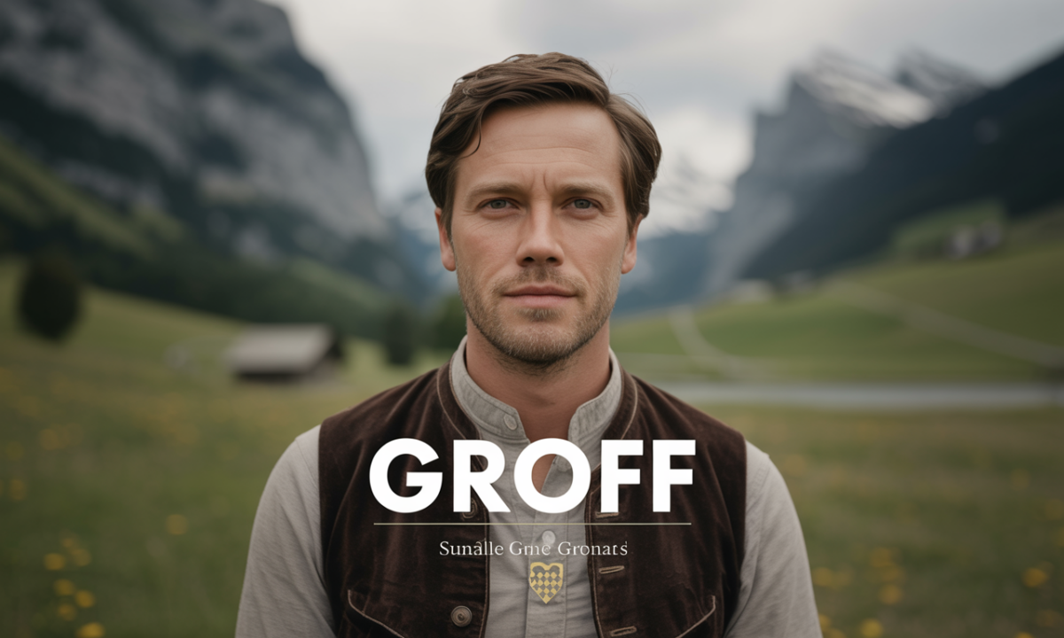 Illustration de Groff, Noms de famille
