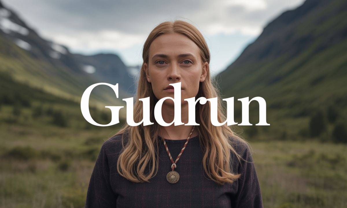 Illustration de Gudrun, Prénoms