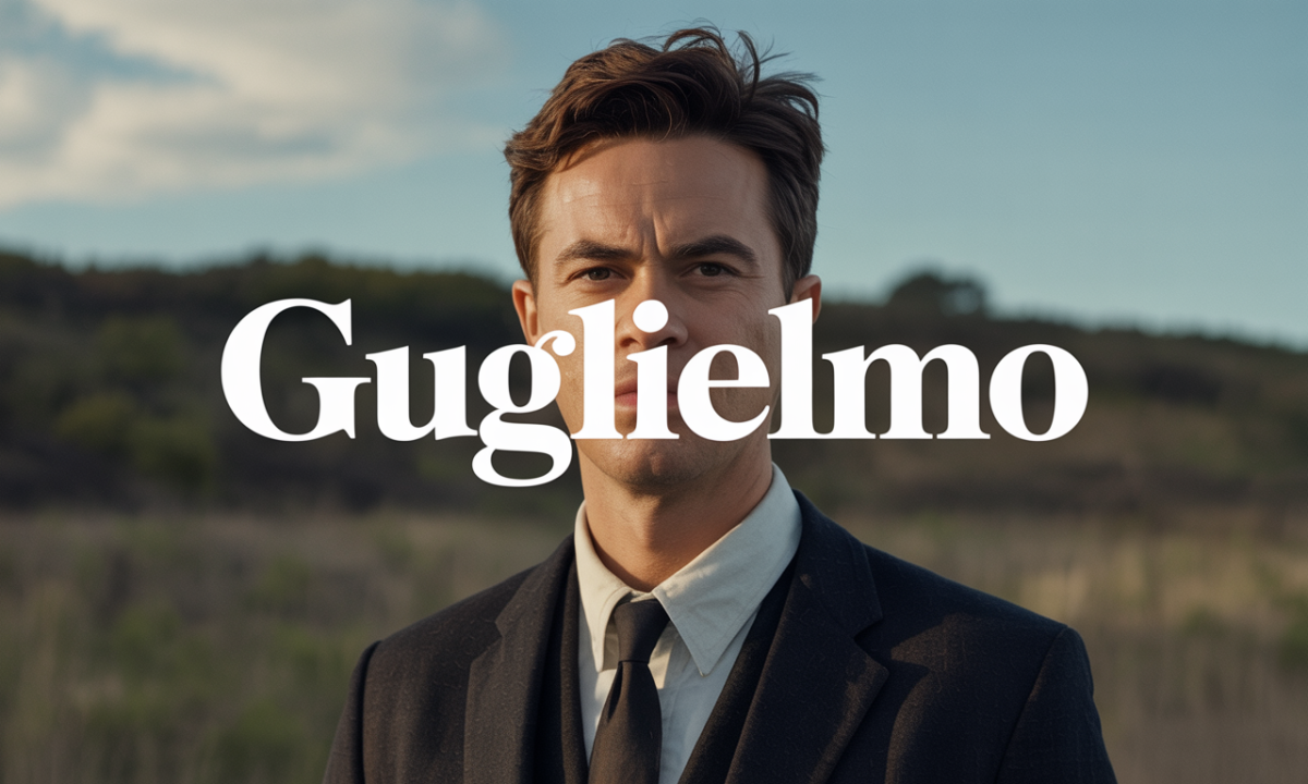 Illustration de Guglielmo, Prénoms