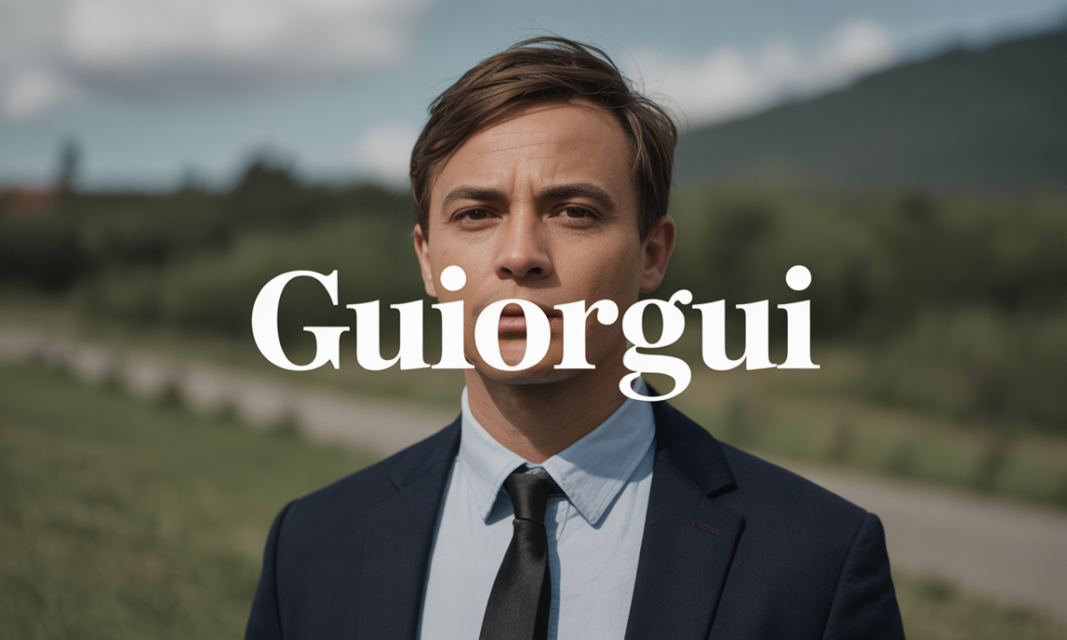 Illustration de Guiorgui, Prénoms