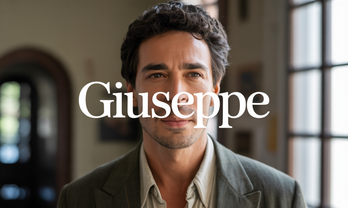 Illustration de Guiseppe, Prénoms