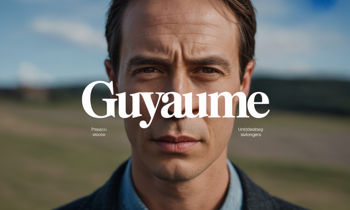 Illustration de Guyaume, Prénoms