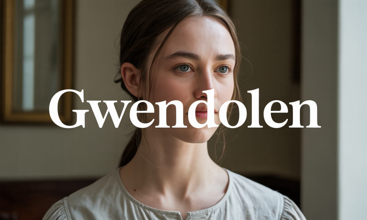 Illustration de Gwendolen, Prénoms