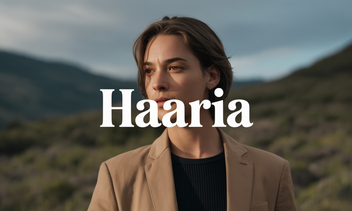 Illustration de Haaria, Prénoms