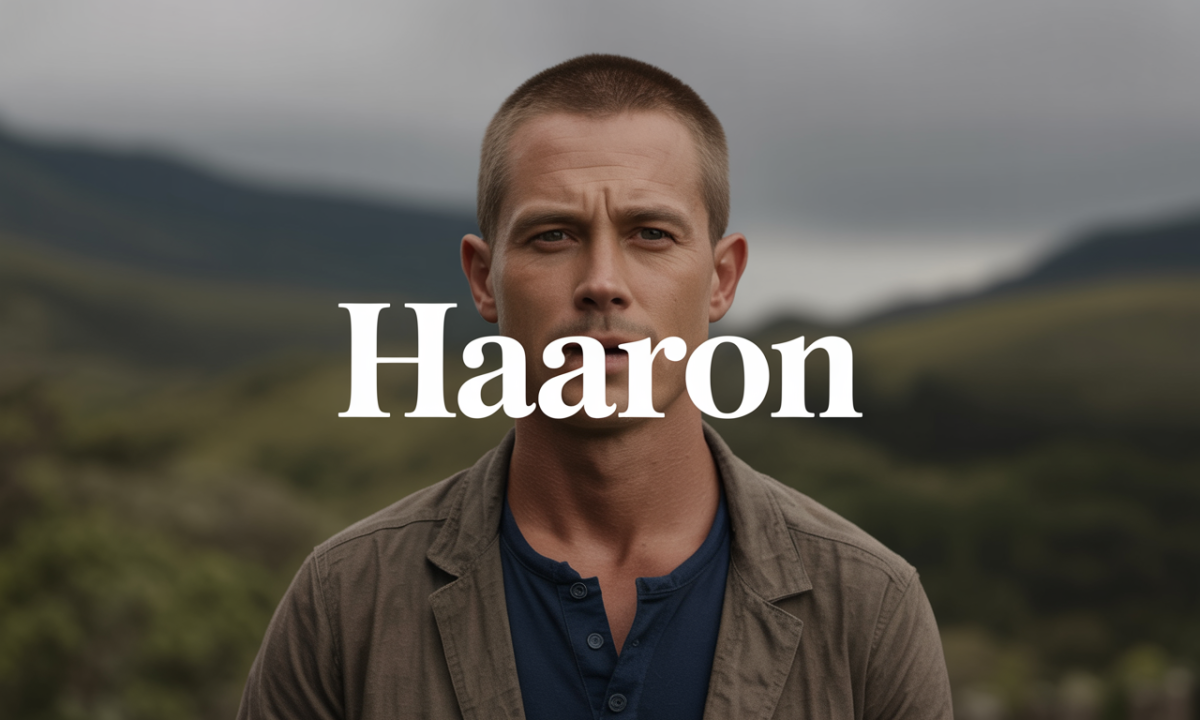 Illustration de Haaron, Prénoms