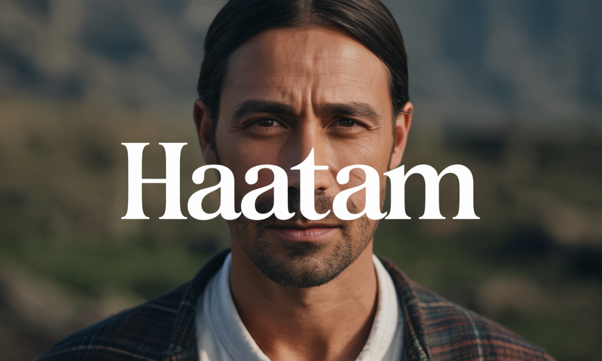 Illustration de Haatam, Prénoms