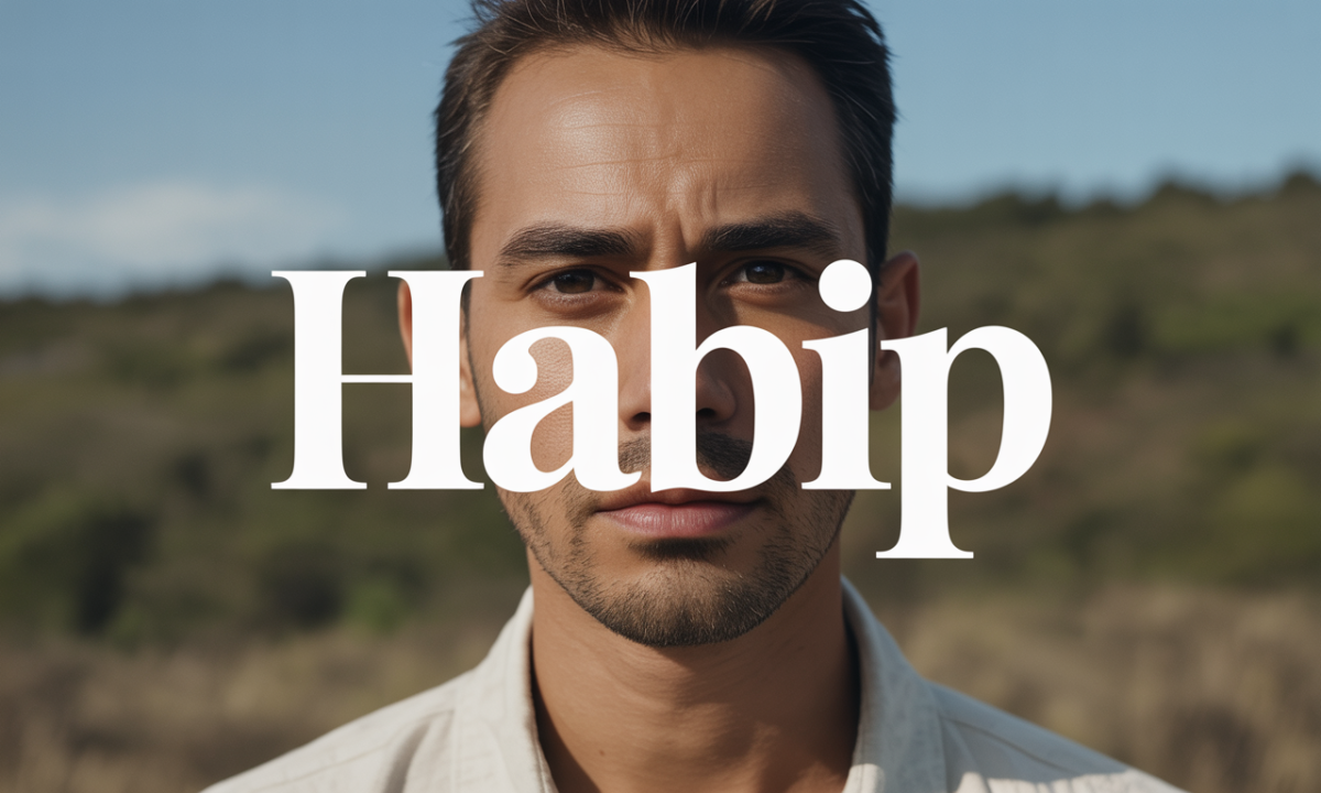 Illustration de Habip, Prénoms