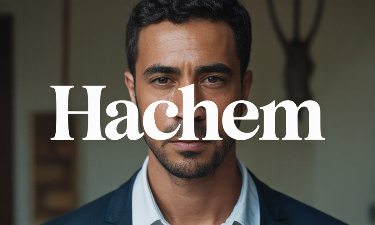 Illustration de Hachem, Prénoms