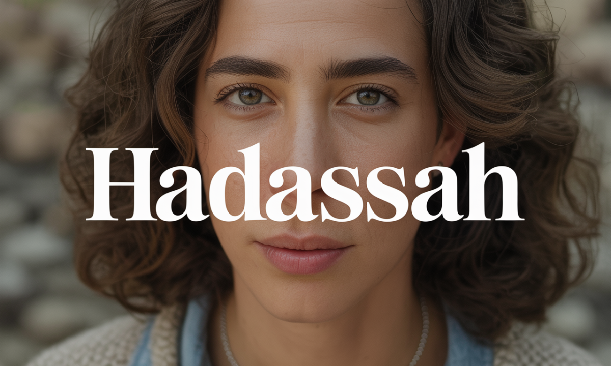 Illustration de Hadassah, Prénoms