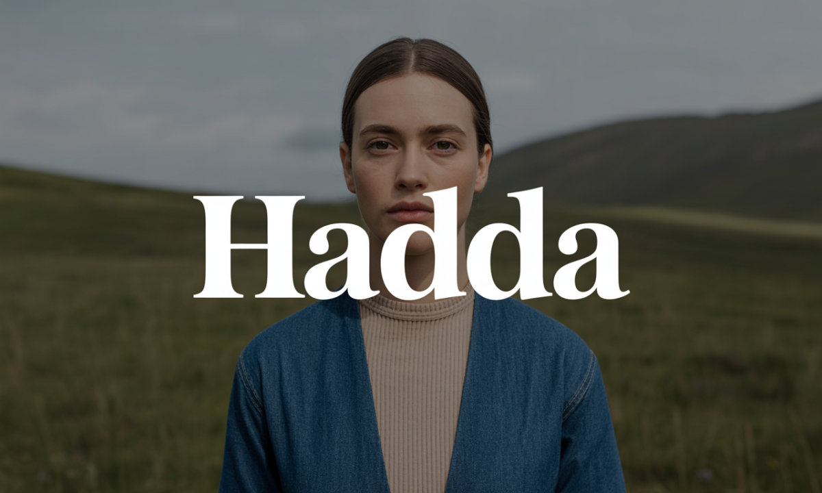 Illustration de Hadda, Prénoms