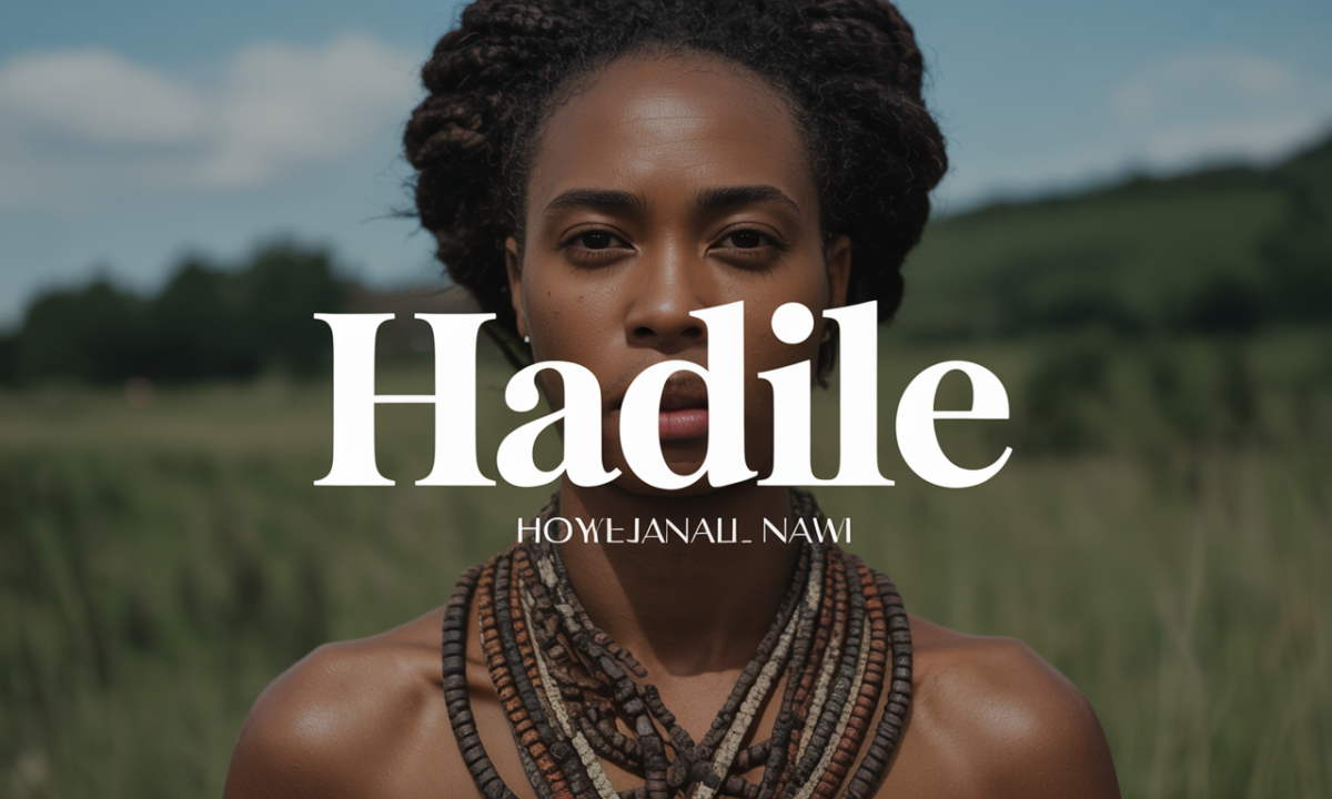 Illustration de Hadile, Prénoms