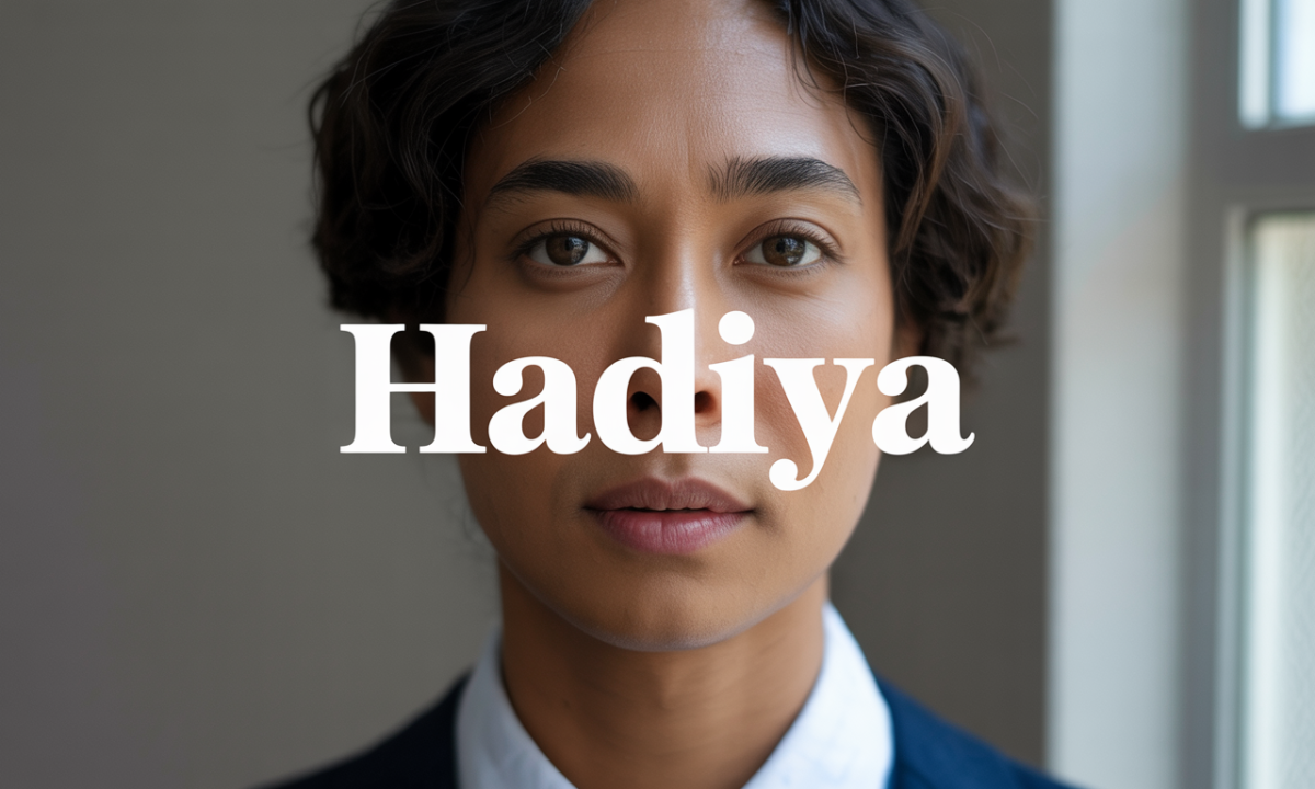 Illustration de Hadiya, Prénoms