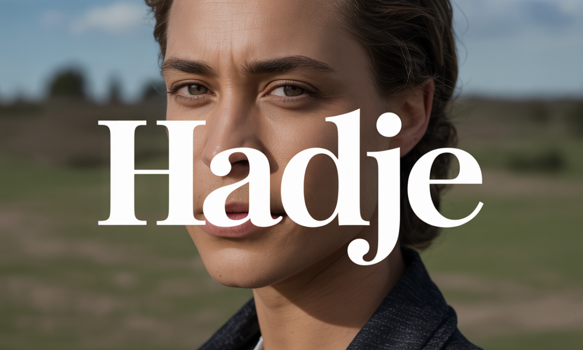 Illustration de Hadje, Prénoms