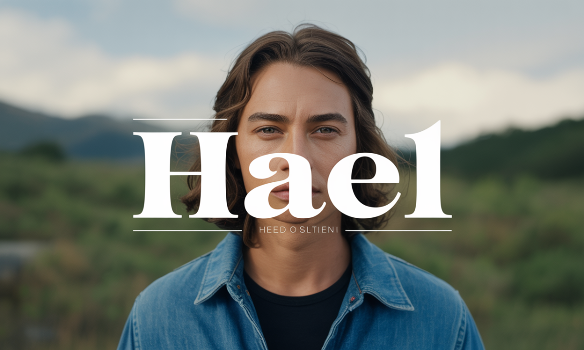 Illustration de Hael, Prénoms