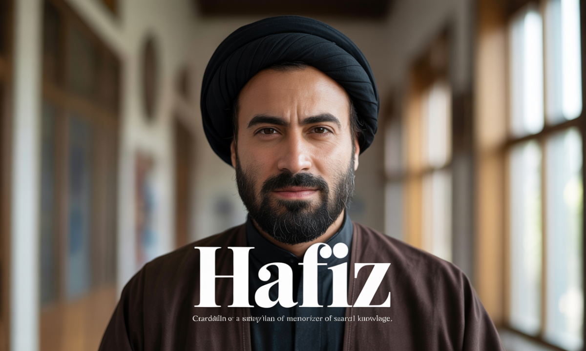 Illustration de Hafiz, Prénoms