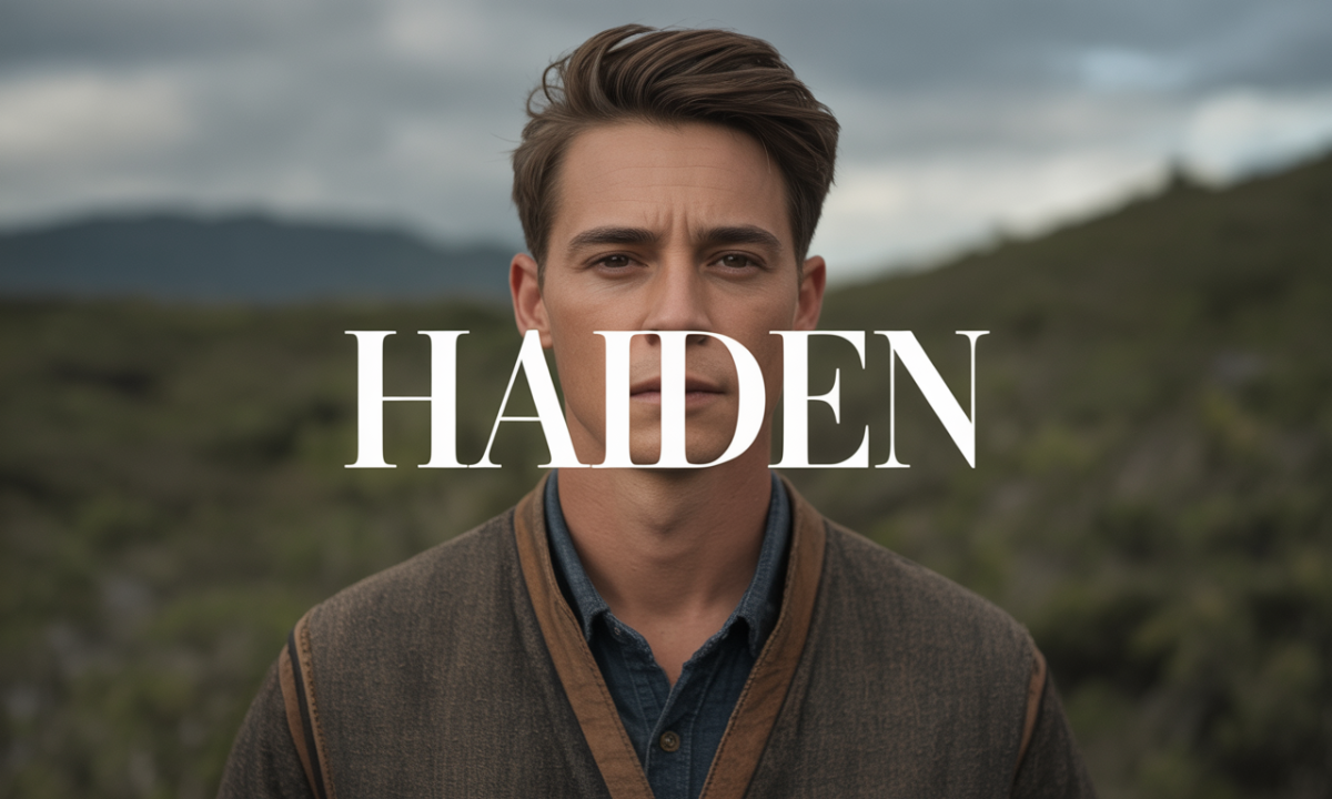 Illustration de Haiden, Prénoms