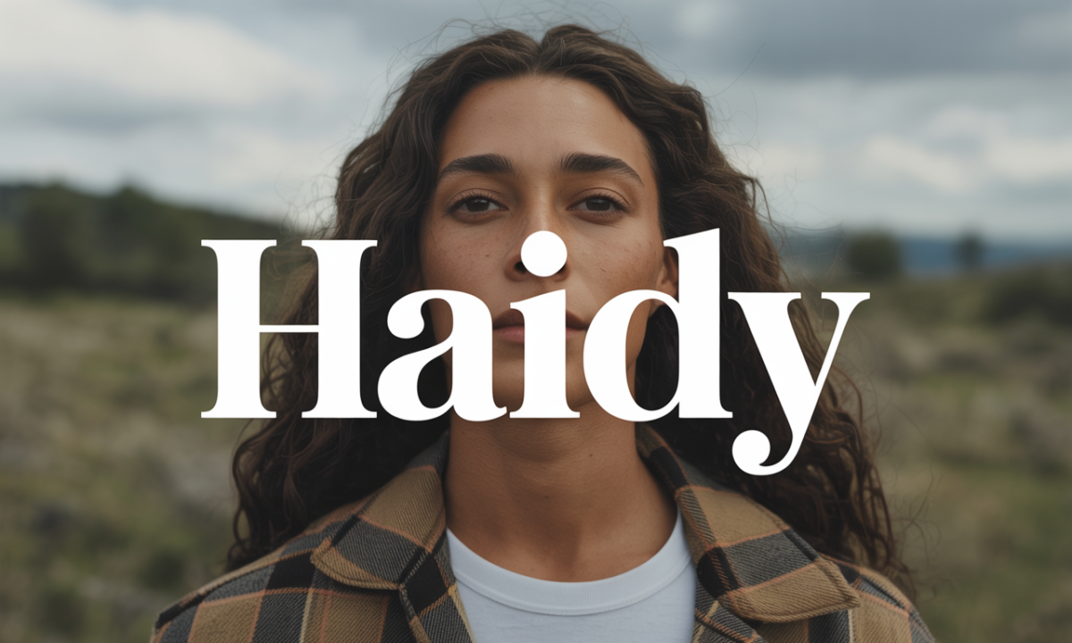 Illustration de Haidy, Prénoms
