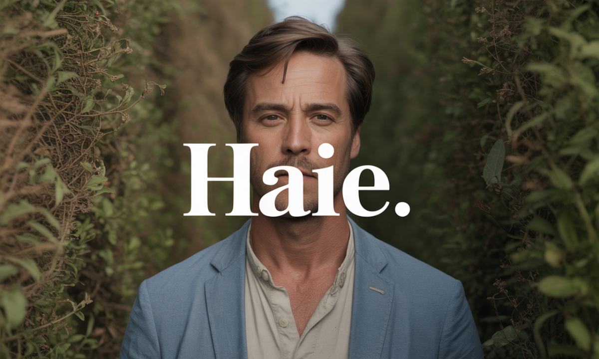 Illustration de Haie, Noms de famille