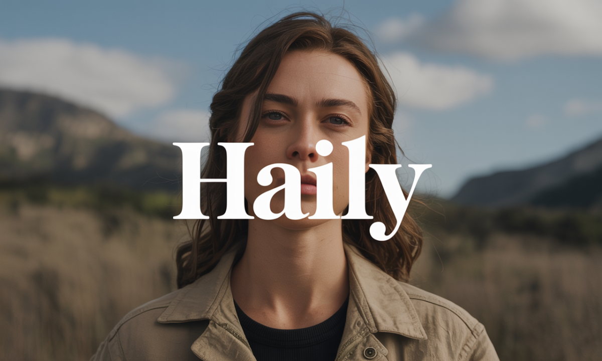 Illustration de Haily, Prénoms