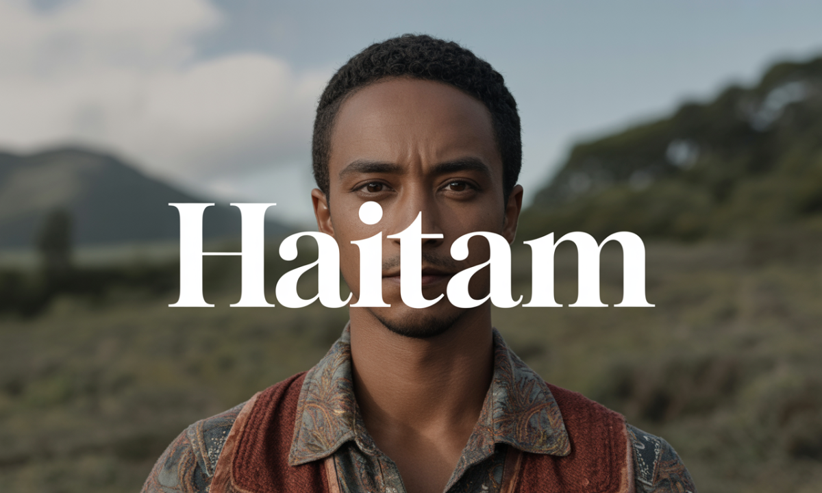 Illustration de Haitam, Prénoms