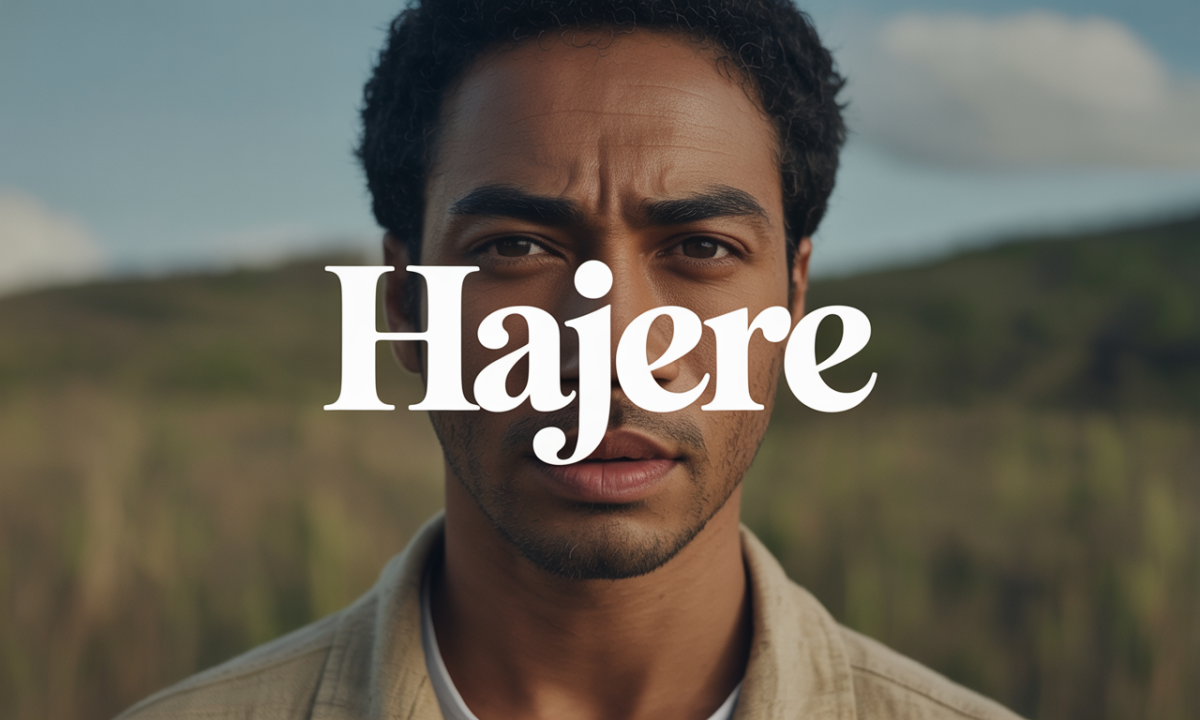 Illustration de Hajere, Prénoms