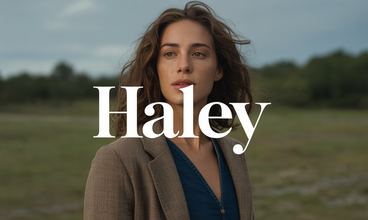 Illustration de Haley, Prénoms