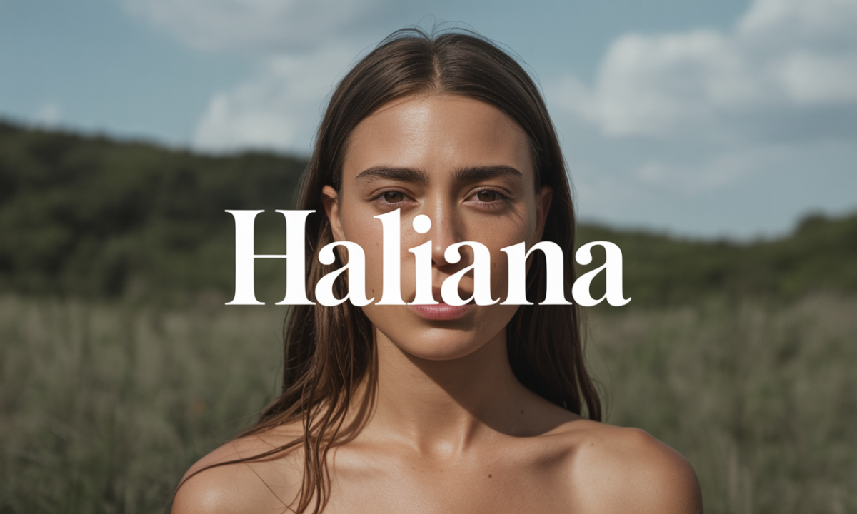 Illustration de Haliana, Prénoms