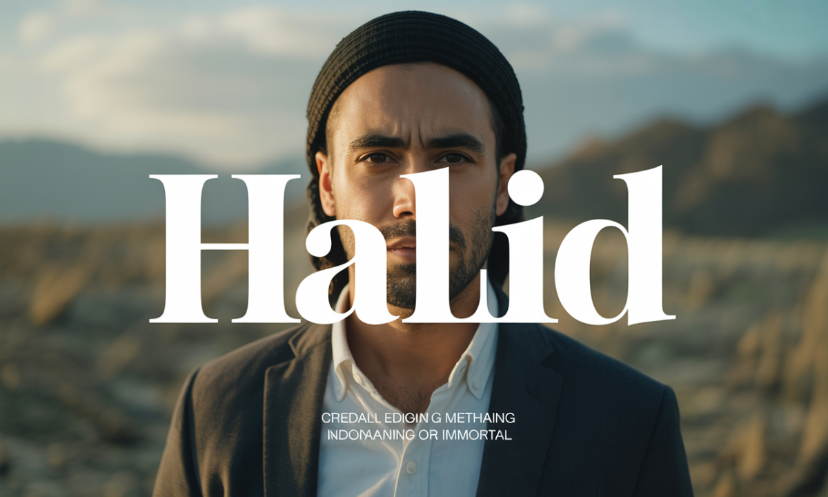 Illustration de Halid, Prénoms