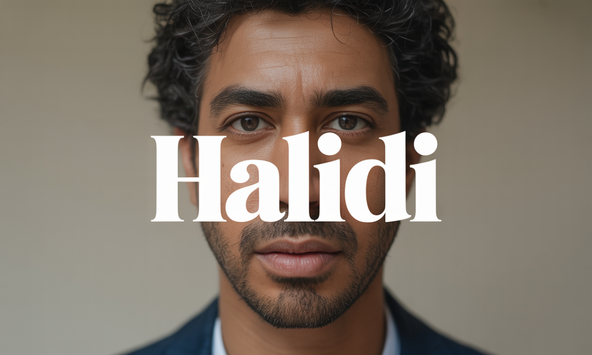 Illustration de Halidi, Prénoms
