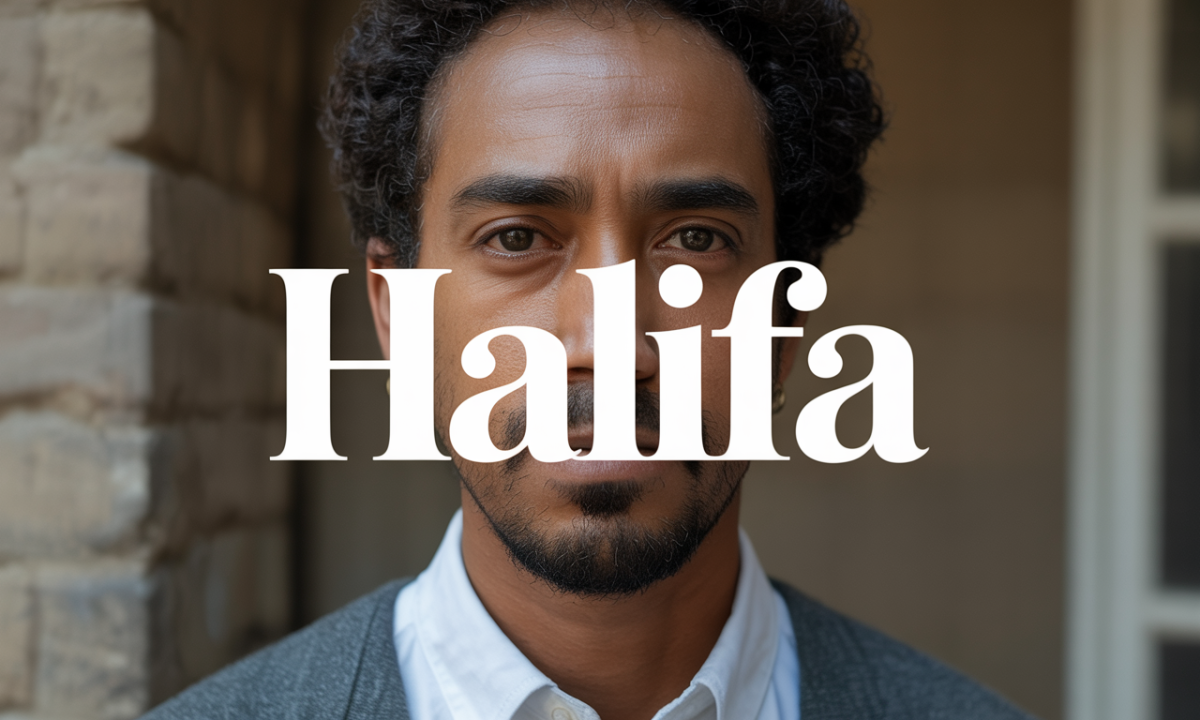 Illustration de Halifa, Prénoms