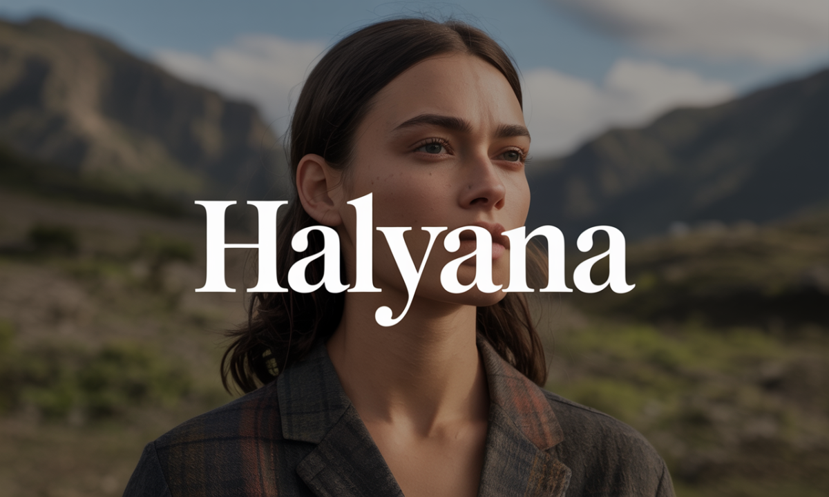 Illustration de Halyana, Prénoms