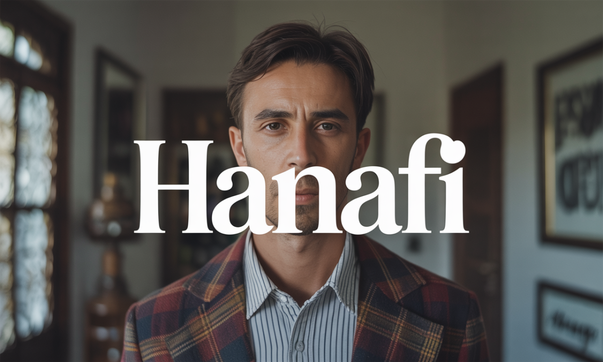 Illustration de Hanafi, Prénoms