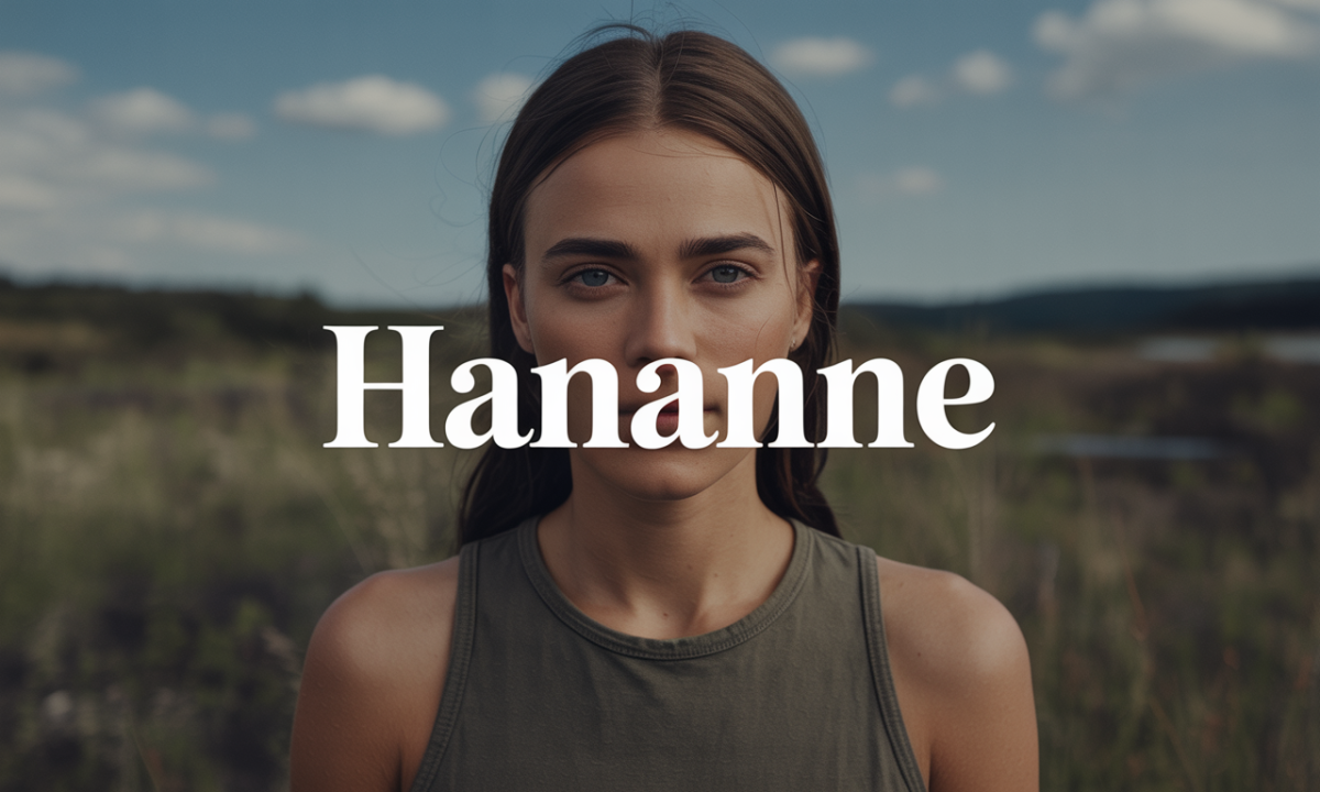 Illustration de Hananne, Prénoms