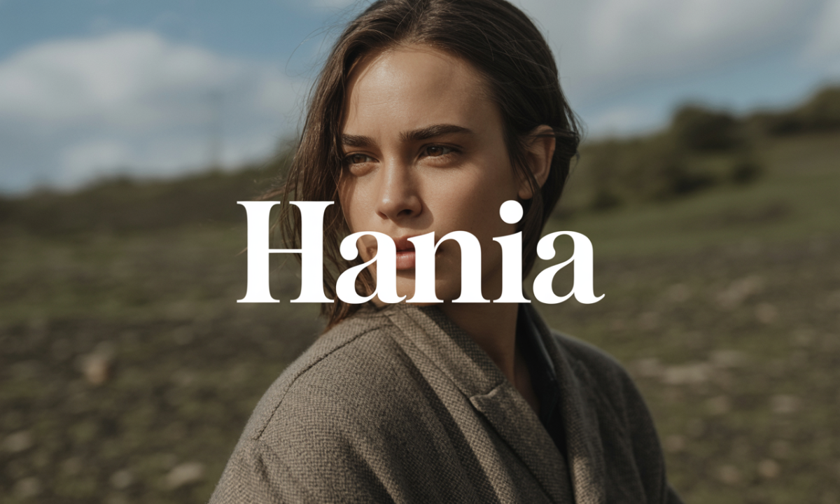 Illustration de Hania, Prénoms