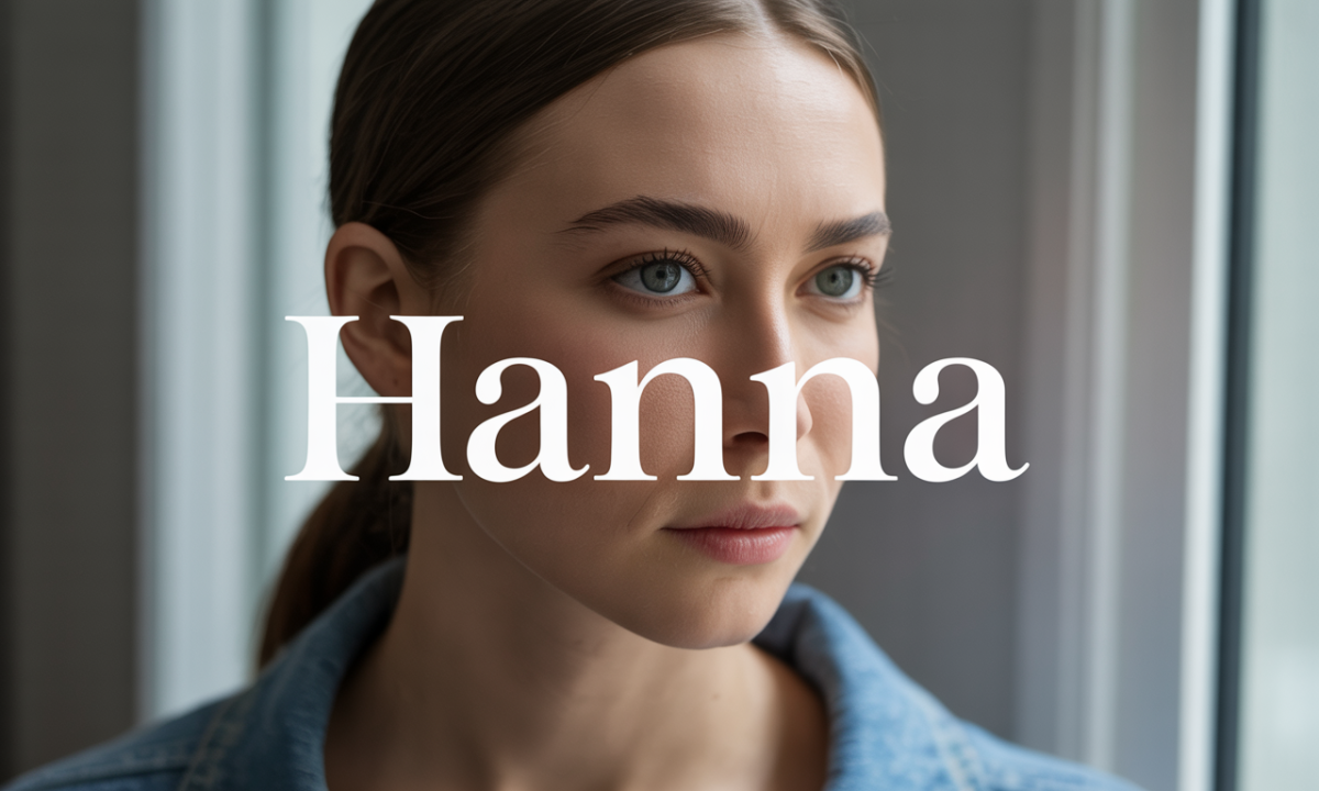 Illustration de Hanna, Prénoms