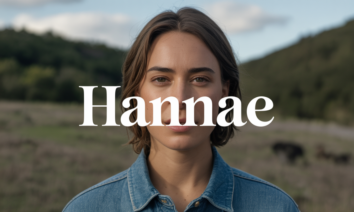 Illustration de Hannae, Prénoms