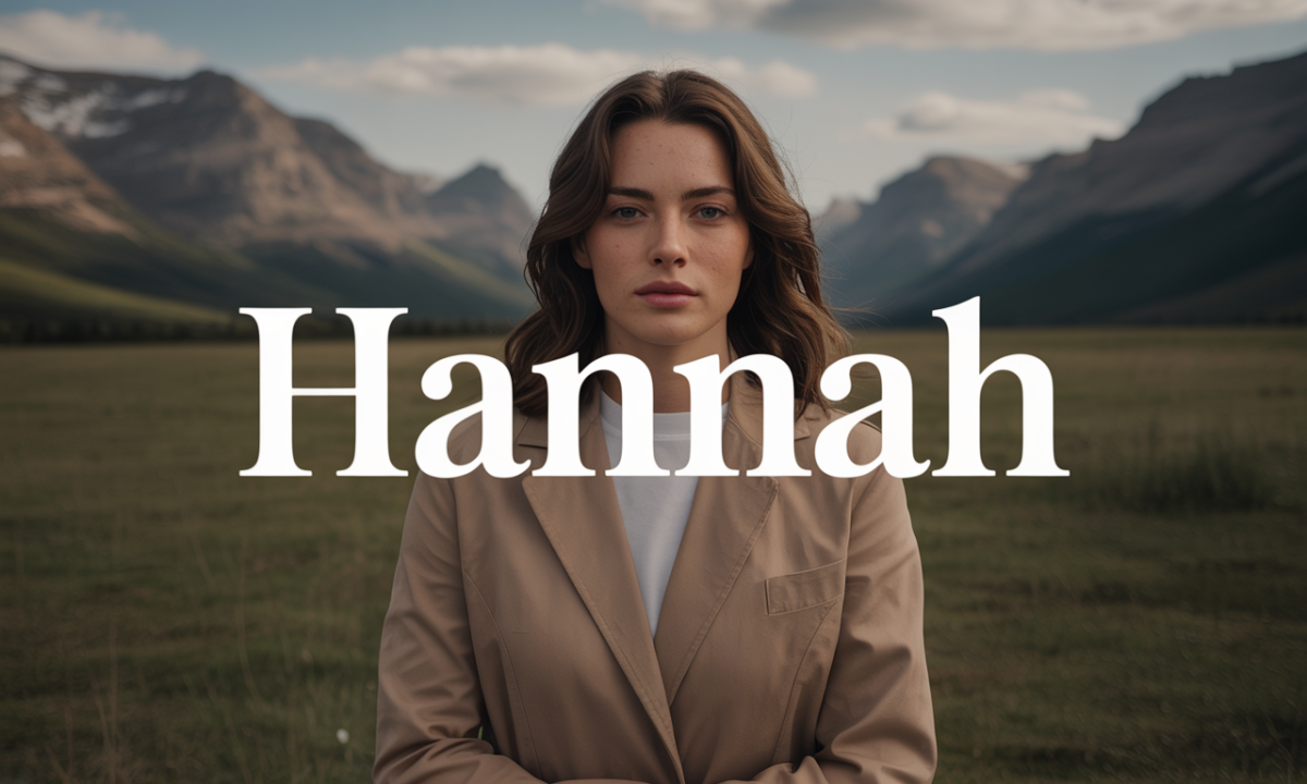 Illustration de Hannah, Prénoms