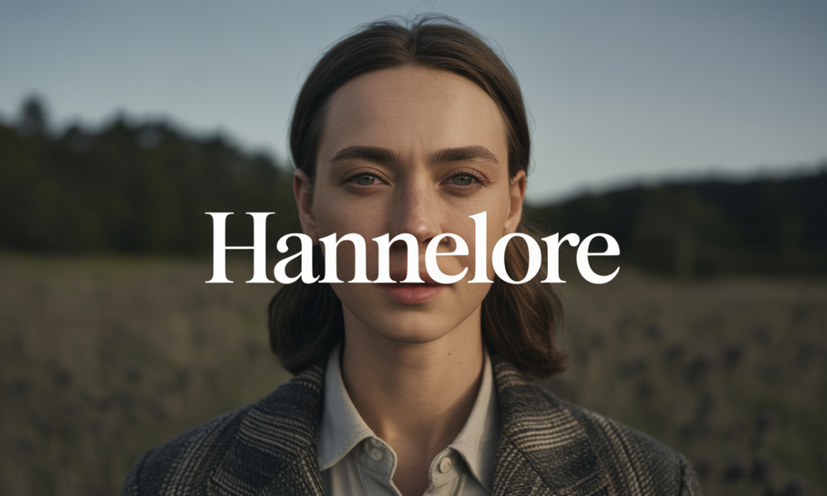 Illustration de Hannelore, Prénoms