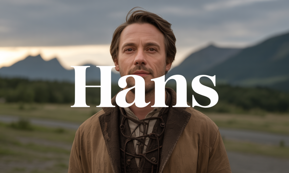 Illustration de Hans, Prénoms