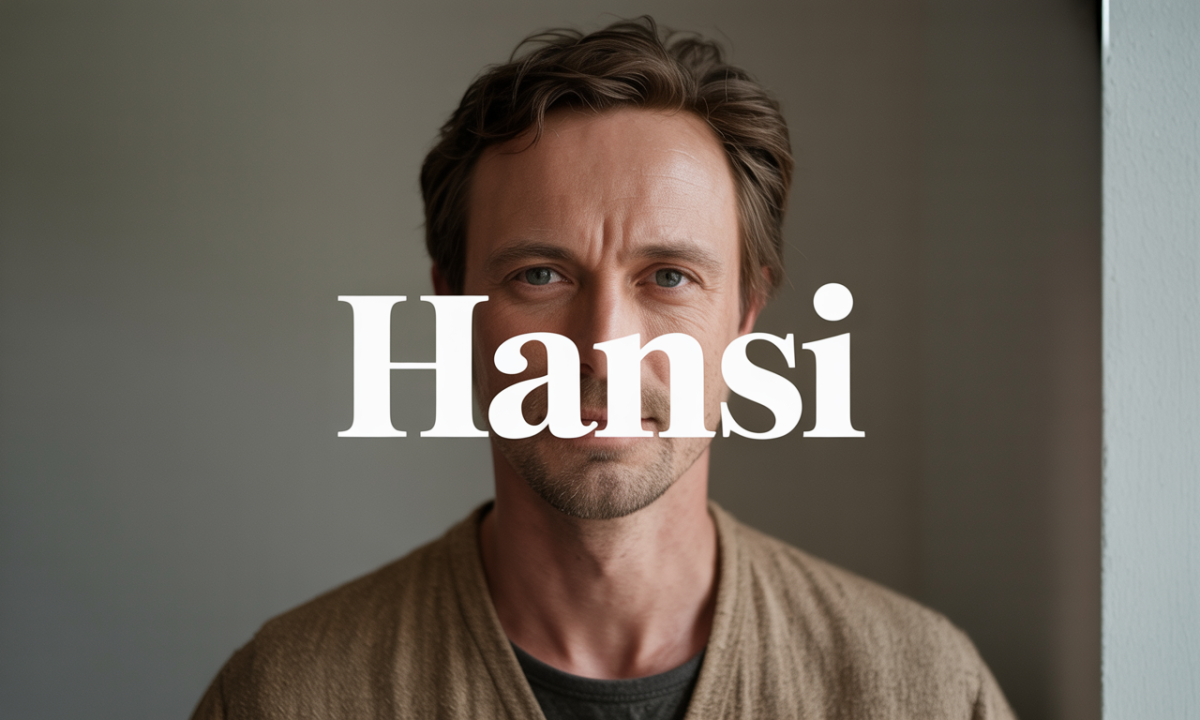 Illustration de Hansi, Prénoms