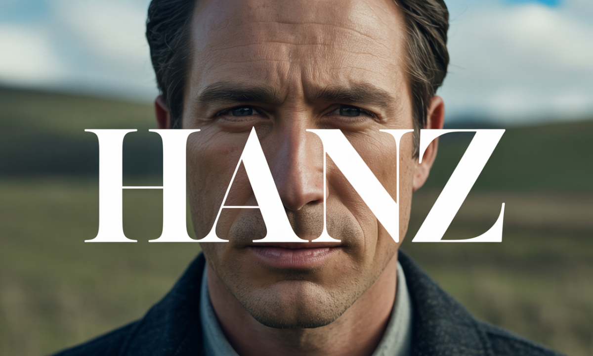 Illustration de Hanz, Prénoms