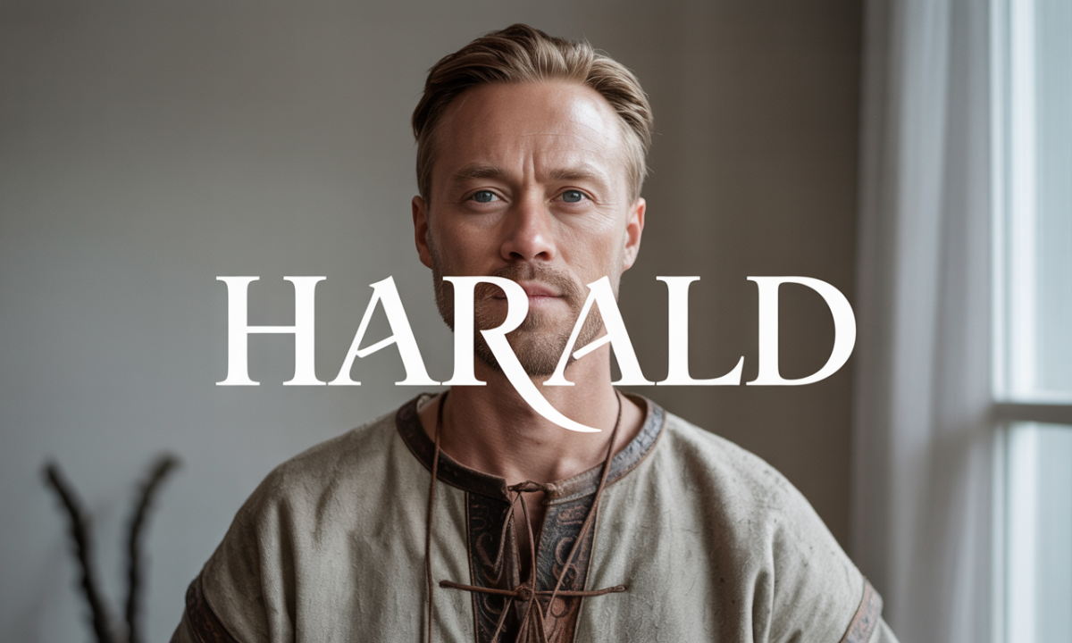 Illustration de Harald, Prénoms