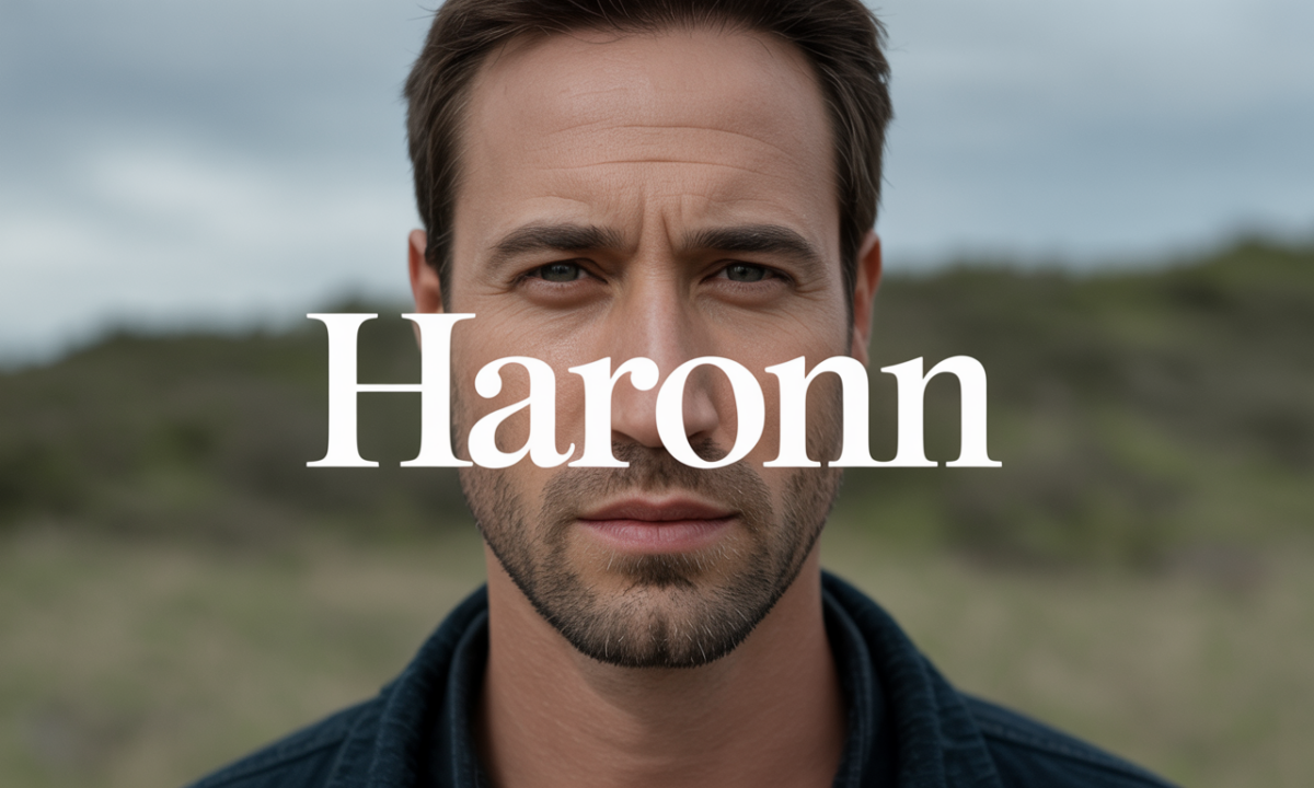 Illustration de Haronn, Prénoms