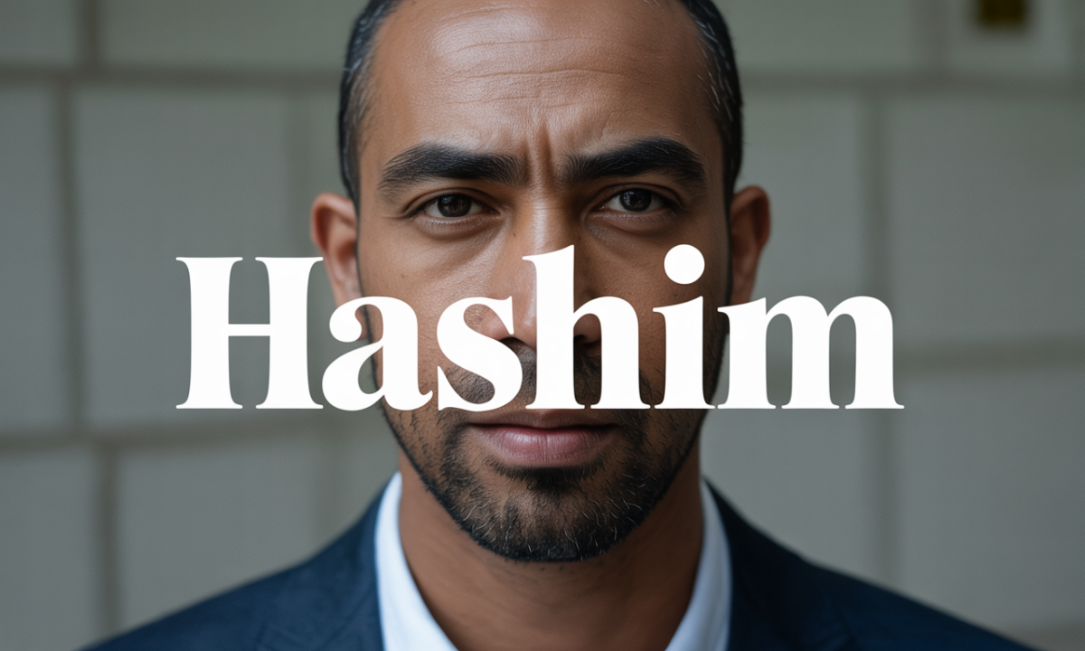 Illustration de Hashim, Prénoms