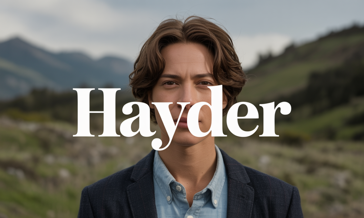 Illustration de Hayder, Prénoms