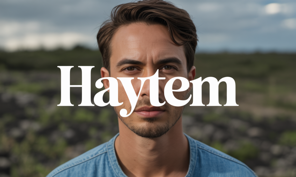 Illustration de Haytem, Prénoms