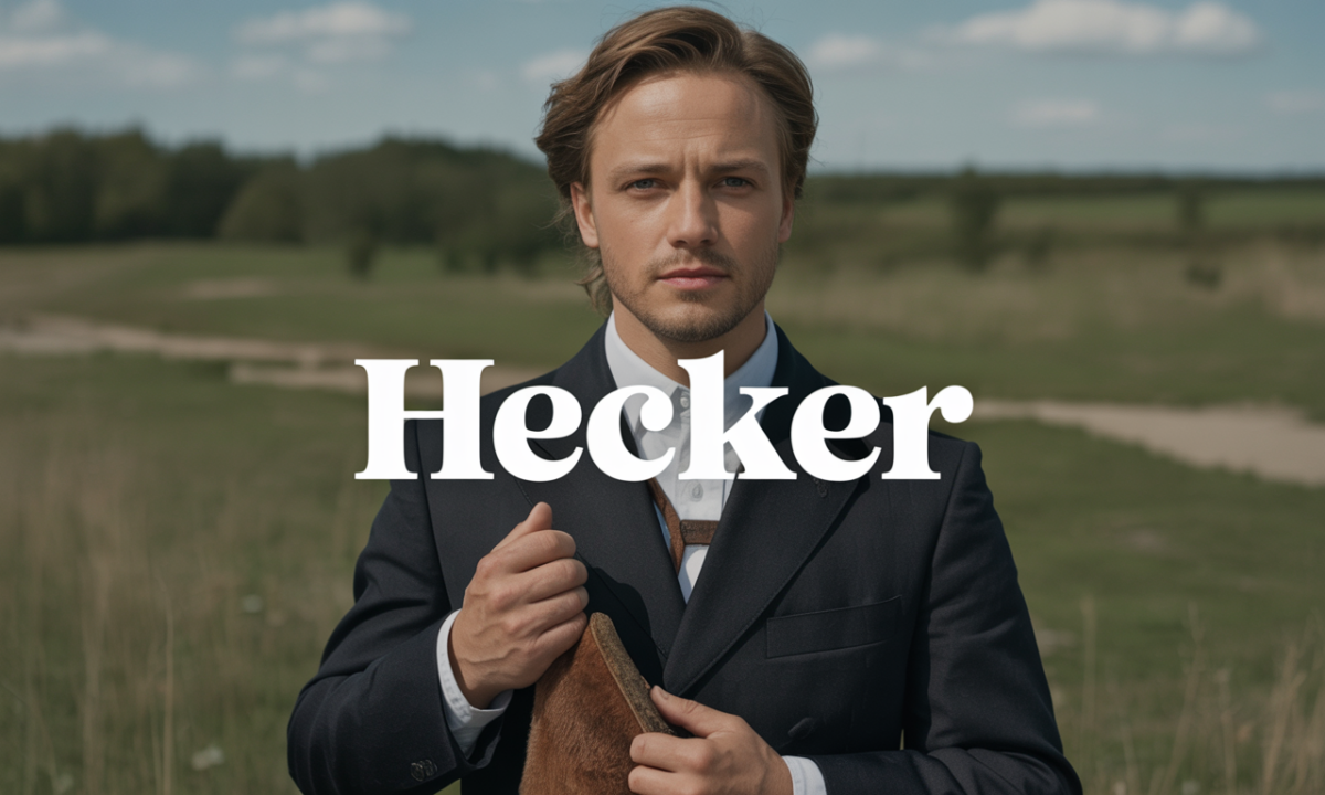 Illustration de Hecker, Noms de famille