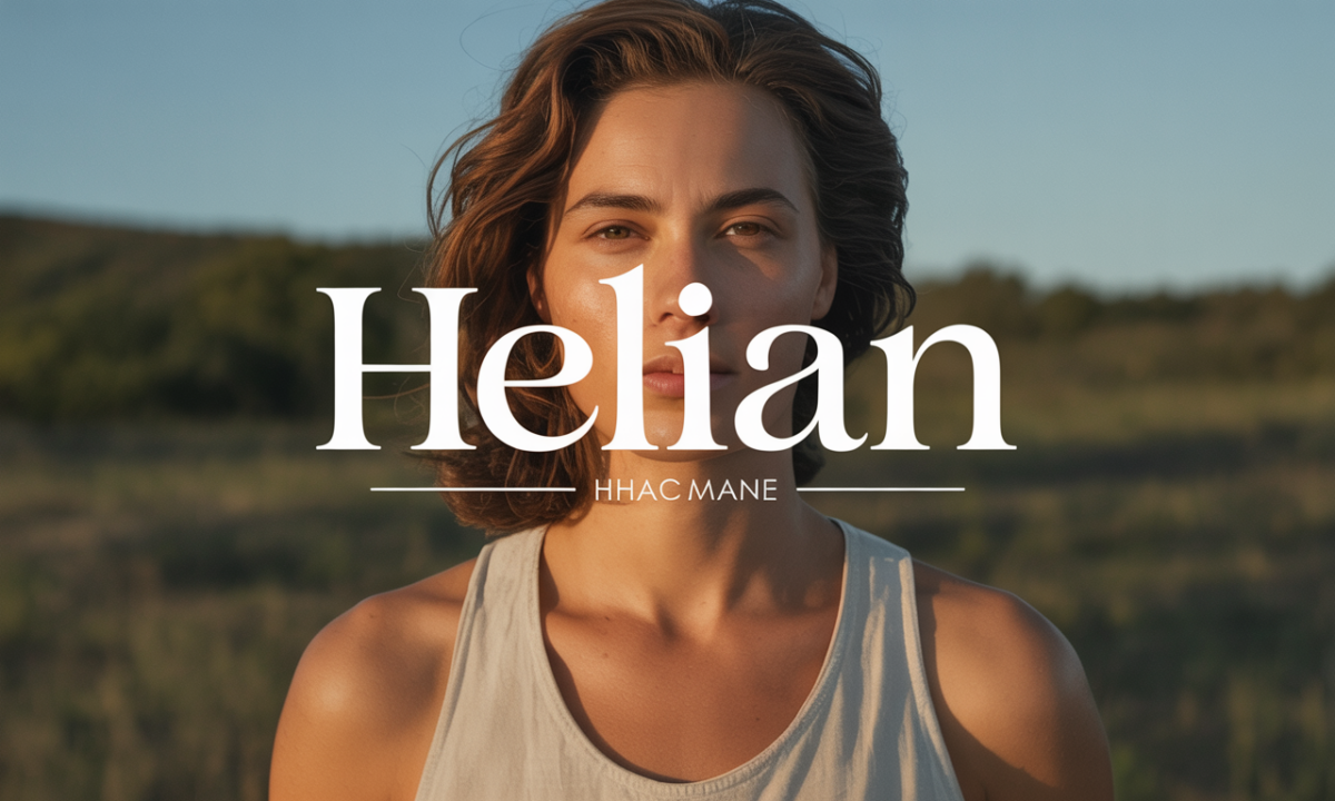 Illustration de Helian, Prénoms