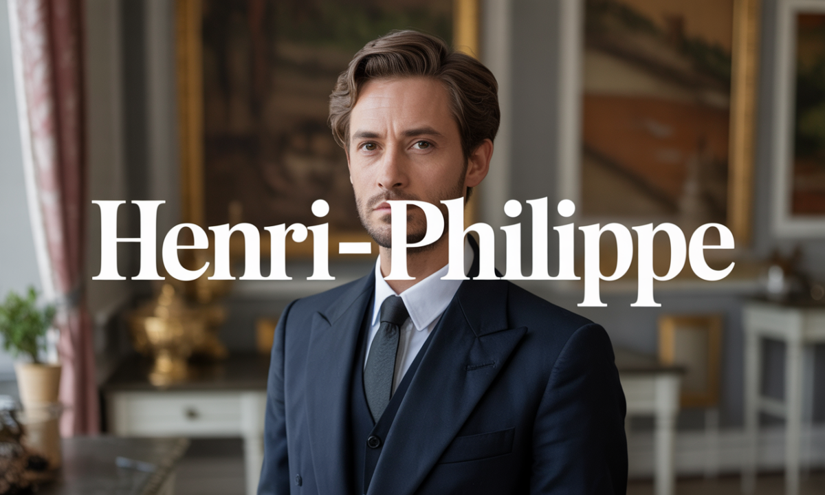 Illustration de Henri-philippe, Prénoms